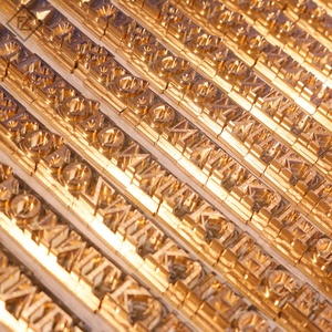 Emporte-pièce métallique CNC pour logo personnalisé, gaufrage cuir, estampage à chaud, lettres gravées - Product Image 4