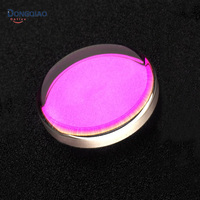Lentille de montre DQ OEM Sapphire Fresnel avec revêtement anti-rayures de précision, résistance à l'eau 10-20 ATM, modèle SWD-009, garantie de 3 ans
