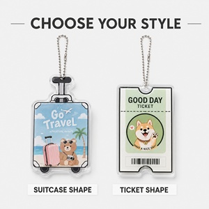 Porte-clés <span class=keywords><strong>Manga</strong></span> Personnalisés Han Xin en Gros - Porte-clés Acrylique Imprimé UV Double Face avec Cordon Rétractable - Product Image 4