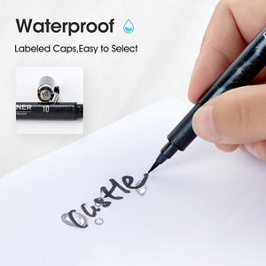 वाटरप्रूफ वर्णक स्याही फाइनलिनर पेंटिंग स्केच माइक्रोन स्याही मार्कर पेन मार्कर पेन - Product Image 4