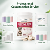 Comprimés Probiotiques pour Chiens : Soin Digestif, Soutien de la Santé Intestinale, Digestion Sensible, Équilibre Intestinal, Supplément Quotidien pour Chiens (OEM)