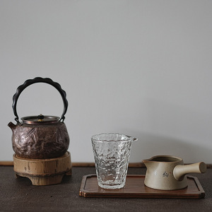 Plateau en bambou rectangulaire, surface en bambou naturel, accessoire décoratif pour cérémonie du thé, origine Anji, motif horizontal - Product Image 2