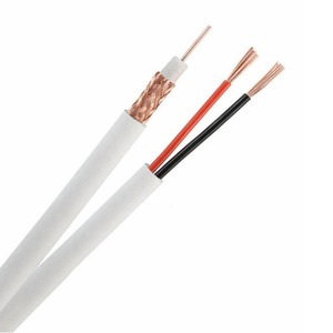 Bx Rg6+2c Coaxial <b>Cable</b> 305m With Power Wire For Surveillance Systems - Product Image 1