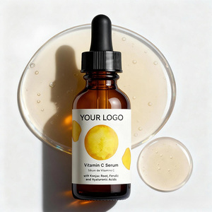Sérum hydratant éclaircissant <span class=keywords><strong>B</strong></span>.I.R.D Pro-Xylane Vitamine C Ferment de Bifida <span class=keywords><strong>Acide</strong></span> Hyaluronique pour le visage, raffermissant, personnalisé en usine - Product Image 1