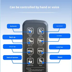 Skuter Mobilitas Lansia Weizhiqun New X9 PLUS dengan Ban Off-road yang Diperkuat, Mobil Listrik Roda Empat, Alat Bantu Listrik untuk Penyandang Disabilitas, Buatan Cina - Product Image 3