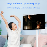 Ventes Flash : Écran Tactile Interactif Mobile Intelligent Android Portable 21,5'' 27'' 32'' TV 1080P HD pour Affichage Numérique Intérieur