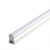 Tube LED T5 intégré, 1200 mm, 18 W, à facteur de puissance élevé, connectable, pour éclairage de magasin et d'entrepôt industriel