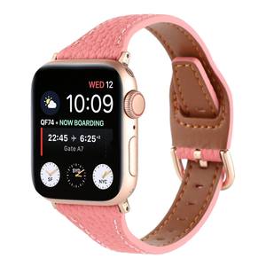 Petite taille ciel étoilé motif litchi cuir véritable Iwatch <span class=keywords><strong>Se</strong></span> bracelet adapté pour Apple S8 bracelet de montre <span class=keywords><strong>Applewatch</strong></span> 38/40/41 42/4 - Product Image 4