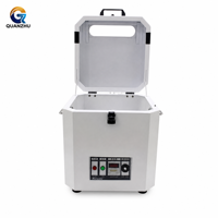 Mélangeur de pâte à souder SMT automatique, équipement de mélange de crème d'étain 1350 tr/min avec fonction de minuterie, 500g*2 pour ligne d'assemblage de PCB
