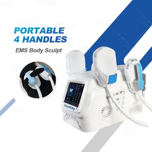 Ejercitador de suelo pélvico portátil para levantar glúteos, entrenador muscular EMS, máquina para esculpir el cuerpo, estimulador muscular EMS