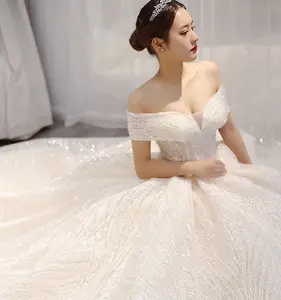 Europese En Amerikaanse Nieuwe Stijl Vrouwen Kant Jarretel Jurk Sexy Trouwjurk Vrouwen Bridal Dress