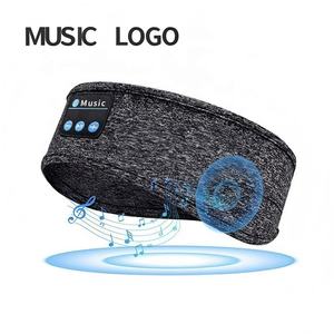 Bandeau audio Bluetooth 6.0 <span class=keywords><strong>pour</strong></span> la musique, le sommeil et le sport, avec écouteurs intégré<span class=keywords><strong>s</strong></span>, bandeau anti-transpiration <span class=keywords><strong>pour</strong></span> activité<span class=keywords><strong>s</strong></span> sportives en extérieur et protection oculaire <span class=keywords><strong>pour</strong></span> le sommeil - Product Image 5