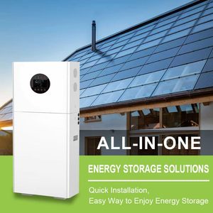 Système de Stockage d'Énergie Solaire Tout-en-un avec Onduleur et Batterie, 12KW 32KWH, Monophasé 110V 220V, pour le Marché Américain, Personnalisé OEM ODM en Usine - Product Image 1