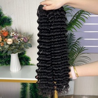 Extensiones de Cabello Humano 100% Virgen Remy Vietnamita SDD, Ondulado Profundo, Super Double Drawn