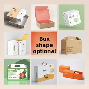 Caja de embalaje, cartón personalizado, producción de cajas sorpresa, tarjeta blanca, caja de color, caja de regalo personalizada, impresión de logotipo personalizado - Product Image 4