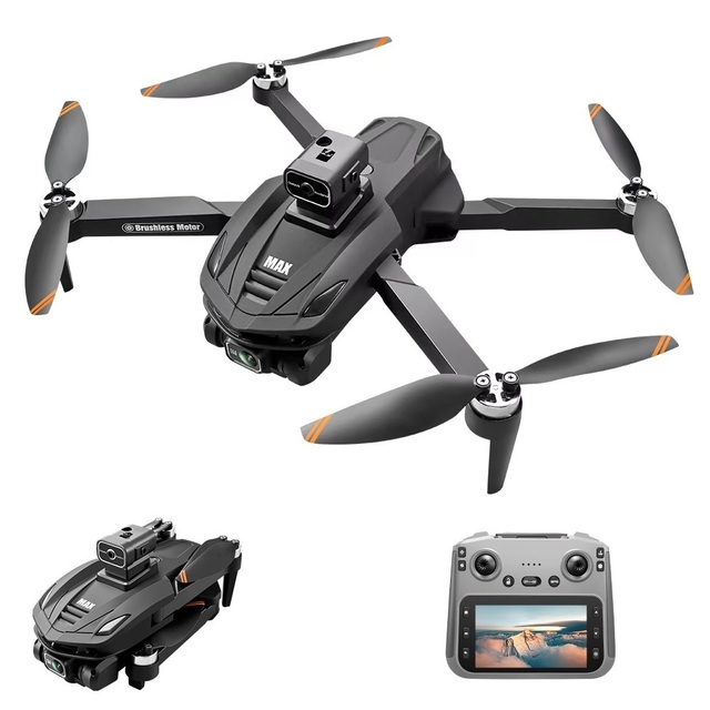 V168 MAX GPS Beginner Drone 8K with HD Camera WIFI FPV Brushless RC Quadcopter 3KM Remote Control