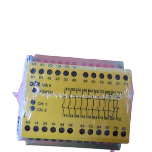 Nuovo relè di sicurezza 774150 Pilz PZE 9 24VDC 8n/o 1n/<span class=keywords><strong>c</strong></span> miniatura dimensione 20A <span class=keywords><strong>Max</strong></span> corrente di commutazione di protezione sigillata in magazzino - Product Image 2