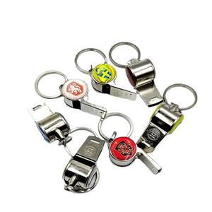 Llavero con silbato para aficionados al fútbol, España, Países Bajos, Francia, Croacia, árbitro, uso deportivo, metal, personalizable - Product Image 5