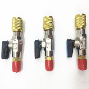 काम के दबाव गेज के साथ 800psi पीला R12 R134a एसी सर्द पुनर्भरण नली - Product Image 2