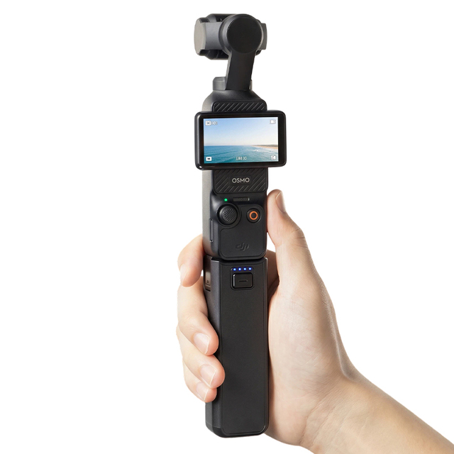 Brand New Smart Charging 18W Charge While Shooting Battery Handle for DJI Osmo Pocket 3 4 Portable Fast Charging Power Bank Grip