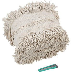 บอร์ดวอล์ค BWKFF40 ไม้ถูฝุ่นแบบใช้แล้วทิ้งขนาด 5 นิ้ว แฟลช โฟร์ตี้ คอตตอน สีธรรมชาติ - Product Image 5