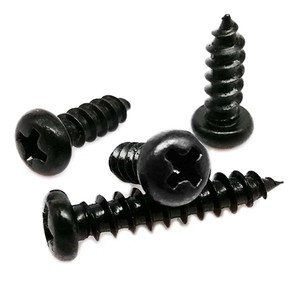 700/2010 pièces M1 M1.2 M1.4 M1.7 <span class=keywords><strong>M2</strong></span> M3 M4 Mini croix Phillips tête cylindrique autotaraudeuse vis à bois Kit boîte JIS pouces acier noir - Product Image 5