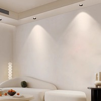 Spot LED encastré moderne pour intérieur, carré ou rond, orientable, 7W 12W 18W, éclairage de plafond COB LED, downlight