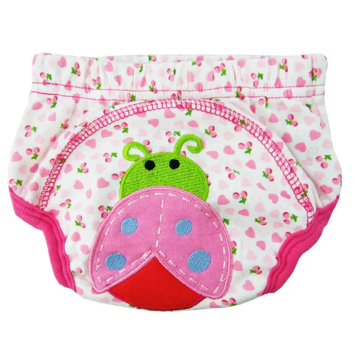 Reusable Baby Cloth Diapers Baby Cotton Printed Training Pants Washable Infants Children Underwear Nappy Baby Cartoon Diapers
