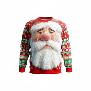 Suéter Navideño Informal para Mujer, Estilo Otoño e Invierno, Suéter de Punto para Mujer - Product Image 1