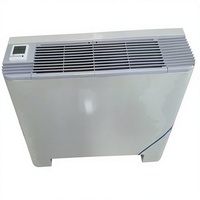 Unité de ventilation à effet de ventilo-convecteur vertical apparente Haobei (FCU) à moteur, refroidie par eau, pour chauffage et refroidissement à l'eau glacée, pour systèmes de climatisation domestiques et commerciaux