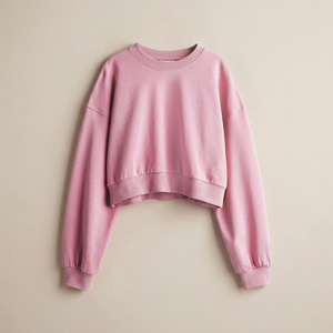 Sudaderas al por mayor para mujer, sudaderas de manga larga con cuello redondo, sudaderas con estampado personalizado - Product Image 1
