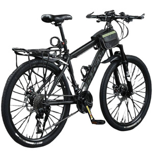 <span class=keywords><strong>Bicicleta</strong></span> de Montaña para Adultos, Estudiantes, Hombres, Adolescentes, Ligera, 21 Velocidades, Cuadro de Acero Ordinario, Freno de Disco, Todoterreno, con Amortiguador - Product Image 5