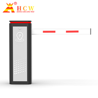 Barrière de sécurité en acier, portail automatique à flèche, moteur sans balais DC24V, contrôle d'accès RFID, parking, circulation routière, IP54