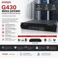 Passerelle multimédia Avaya G430, passerelle vocale IP PBX d'entreprise, commutateur téléphonique pour système de communication unifiée