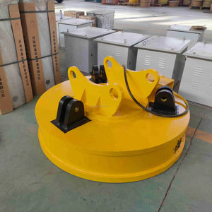 เครื่องยกแม่เหล็กแบบวงกลม5ton เครนยกแม่เหล็กแบบปรับแต่งได้ - Product Image 1