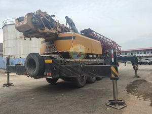 Grue tout terrain Sany 130 tonnes STC1300 SAC1300T en bon état utilisé avec boîte de vitesses à noyau et composants de moteur SAC1300 - Product Image 2