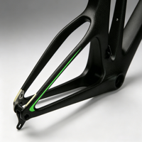 Cadre de vélo de route aérodynamique en fibre de carbone T800 à module élevé, frein sur jante, BB86 Press Fit, passage de câbles entièrement interne, cadre de vélo 700C