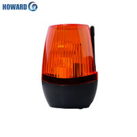 Luz de Seguridad Inteligente para Puerta de Garaje con LED Rojo Intermitente, Alarma Antichoque y Apagado Automático para Sistemas de Automatización del Hogar