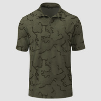 Polo camouflage personnalisé à manches courtes UPF50, séchage rapide, respirant, anti-humidité, polyester doux, pour la chasse, la pêche, la randonnée, faible MOQ