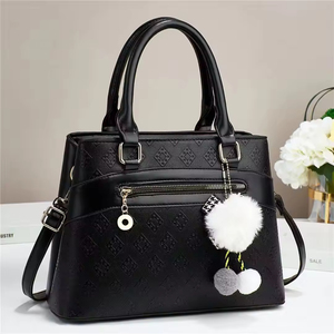 Nuevo Bolso de Mano para Mujer, Bolso de PU de Alta Gama, Moderno, Casual, Ecológico, Bolso de Hombro con Colgante Verde - Product Image 1
