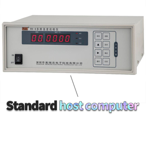 เครื่องมือตรวจสอบอุณหภูมิแบบหลายช่องสัญญาณ RK-8 8 ช่องสัญญาณ ช่วงการวัด: -50~300 องศาเซลเซียส รองรับการจัดเก็บข้อมูลและการพิมพ์ - Product Image 3