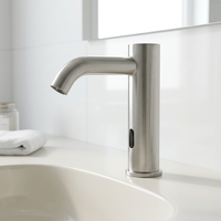 Sonde intelligente contemporaine à un seul trou en acier inoxydable SUS304 |   Robinet de salle de bain automatique à économie d'énergie pour chambre à coucher (plus de 500 000 cycles)