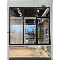 Fenêtres à battant en aluminium modernes certifiées NFRC Taille personnalisée pour la maison/le bureau Installation facile Balançoire verticale pour usage extérieur
