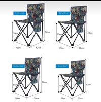 Chaise de camping pliable légère en acier inoxydable moderne pour la randonnée, la pêche, le pique-nique, les dîners, la plage et les activités de plein air