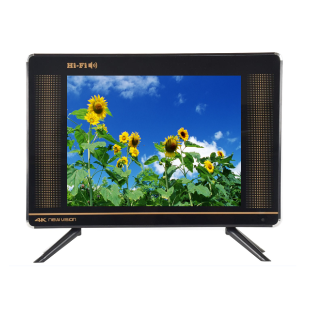 OEM ODM 15-Inch Small HDTV LED Backlight Portable TV DC 12V with High Visibility