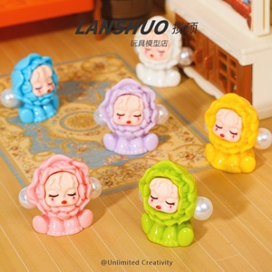Figura de Flor de Resina Lanshuo, Miniatura 3D, Set de Joyería DIY para Niños de 7 a 12 Años - Product Image 4