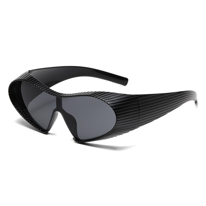 OHEMADO 4718 Oversized Cat Eye Punk One-Piece Futuristic