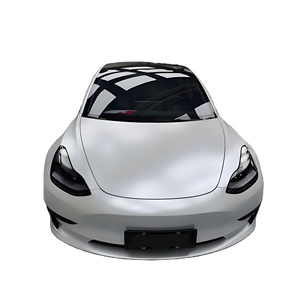 Vinilo Autoadhesivo Cromado Blanco Perla Súper Mate, Película de PVC para Envolver Automóviles, Color Cambiante de Lujo, 110 Micras - Product Image 1