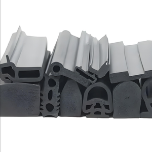Alta densidade de alta durabilidade Extruded <span class=keywords><strong>Rubber</strong></span> Seal Strip para absorção de choque e proteção contra impactos - Product Image 5