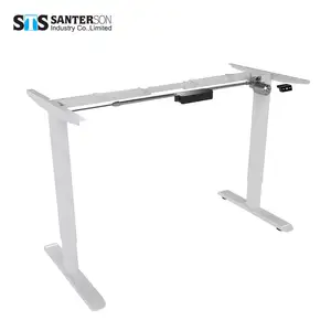 工厂供应商家具高度可调框架符合人体工程学的电动升降支架桌腿站立桌架
